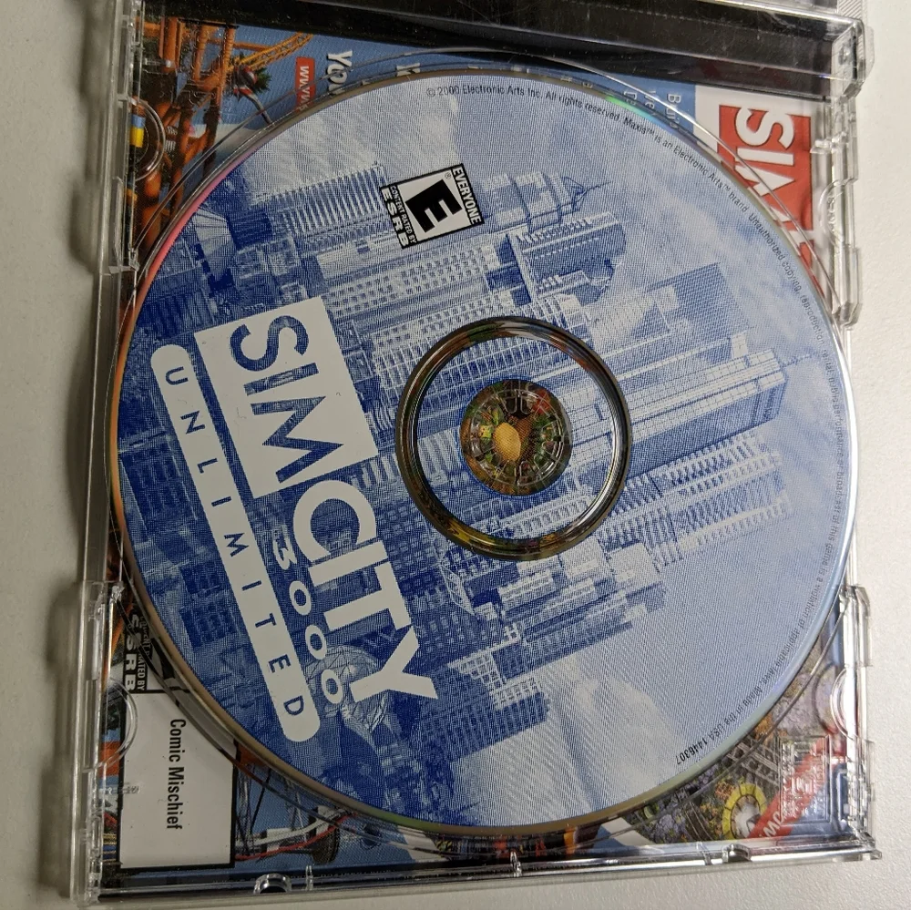 Bundle of 3 The Sims, House Party Expansion Pack,Sim City 3000 Unlimited